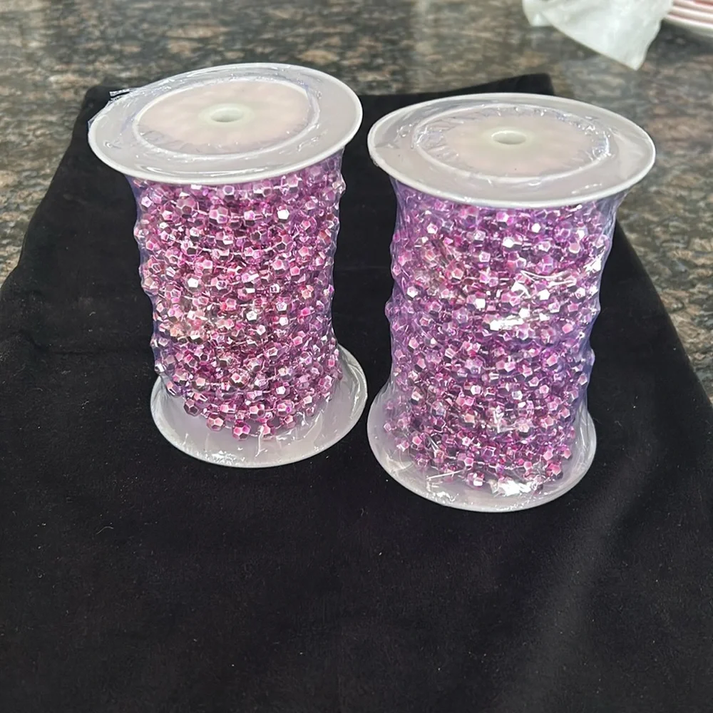 CELEBRATE IT BEADED GARLAND LOT OF 2 NWT